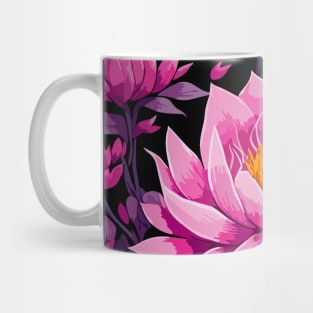 Pink Water lilies Mug